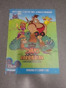 Pubblicità Stampa Dave Il Barbaro Disney 2004 8x11 Wall Art - Foto 1 di 1