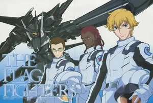 Poster Promo Mobile Suit Gundam 00 OO Anime Graham Aker Howard Daryl - Bild 1 von 2