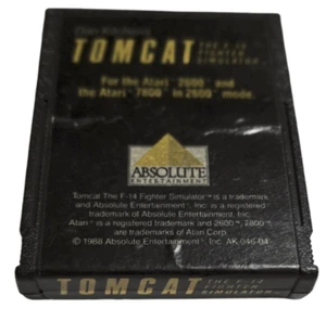 Carro Dan Kitchen's TOMCAT THE F-14 FIGHTER SIMULATOR (Atari 2600 7800 1986) solamente - Imagen 1 de 1