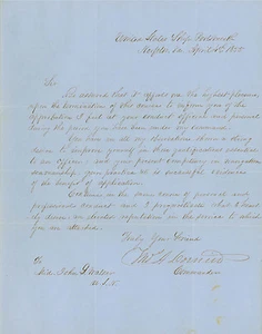 Thomas Dornin, der über 1.350 Sklaven befreite, lobte einen Marineoffizierskollegen - Bild 1 von 1