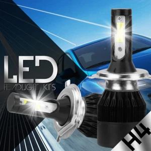 2018 COB H4 HB2 9003 488W 48800LM LED Headlight Kit Hi/Lo Power Bulbs 6500K - Picture 1 of 12