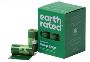 Earth Rated Dog Poop Bags, Guaranteed Leak Proof And Extra-Thick 270 Count - Picture 1 of 8