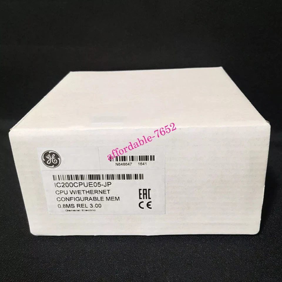 GE Fanuc IC200CPUE05-JP New Module Free Shipping FedEx or DHL or UPS - Image 1 of 1