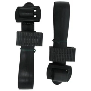 2 Buckle Tree Tie Heavy Duty Rubber Adjustable Garden Plant Support Flexi Strap - Picture 1 of 1