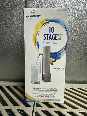 NEW Wave Enviro 10 Stage Plus Water Filter. Brand New. Still Sealed In Box - Image 1 of 4