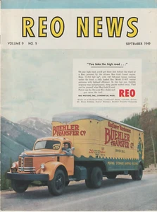 REO News Truck Brochure  Sept 1949 16 pgs Original 8x11" Busses, Coaches - Picture 1 of 4