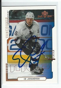 Ed Jovanovski Signed 2000/01 Upper Deck MVP Card #173 - Picture 1 of 1