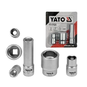 Diesel VE Einspritzpumpe Steckschlüssel-Satz 3er Set 14,4mm 26mm 12,5mm VW TDI - Picture 1 of 6