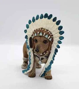  Hamilton Collection, Limited Edition Chief Feathers ‘n Fur Native Sammlerstück  - Bild 1 von 3