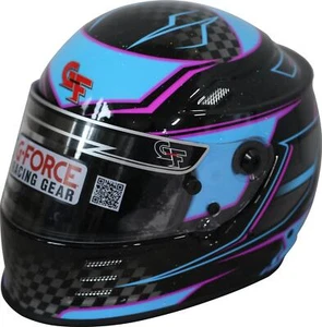 G-FORCE #13005XXLBU HELMET REVO GRAPHICS XXL BLUE SA2020 - Picture 1 of 1