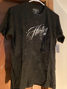 Hurley Black T-Shirt w/ Tags (Men's Size Small) - Picture 1 of 3