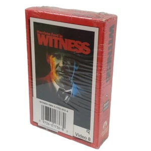 Vintage Witness (1985) Rare Video8 8mm Tape starring Harrison Ford NEW/SEALED - Picture 1 of 6