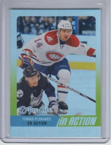 10/11 OPC Montreal Canadiens Tomas Plekanec In Action card #IA-4 - Picture 1 of 2