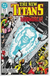 NEW TITANS 56 57 58 DC COMIC BOOK LOT New Teen Titans Deathstroke Nightwing 1989 - Picture 1 of 6