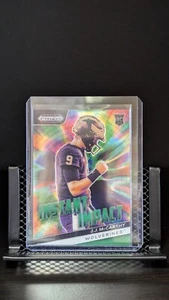 2024 Panini Prizm Draft Picks JJ Mccarthy Green Instant Impact #II-JJM - Picture 1 of 2