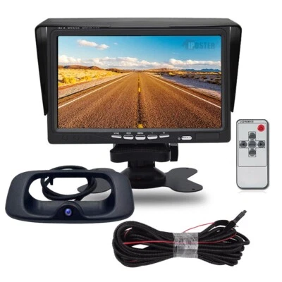 HD 7" Monitor Tailgate Handle Backup Camera For Chevrolet Silverado/GMC Sierra - Image 1 of 4