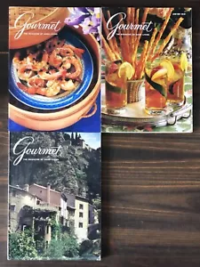1989 Gourmet Magazine - Lot of 3 - Picture 1 of 2
