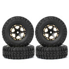 7mm Hub RC Car Wheel Rim Tires Tyres for Axial SCX24 Deadbolt Bronco Jeep 1/24 a