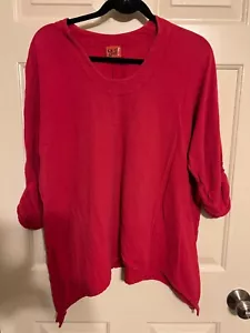 Oh My Gauze Arty Size 3 True Red - Picture 1 of 3