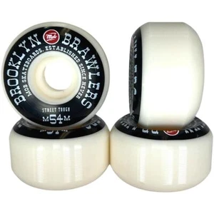 MOB Wheels Skateboard-Rollen BROOKLYN BRAWLERS 100A 54mm (4er Set) - Bild 1 von 2