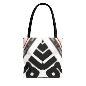 New Chic Geometric Tote Bag, Stylish Canvas Bag, Everyday Carryall, Art Print - Picture 1 of 21