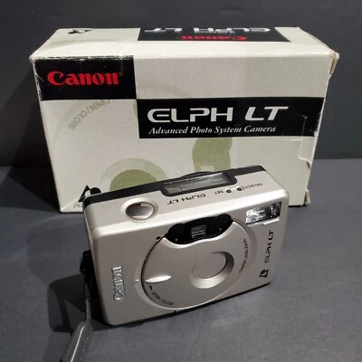 CANON ELPH LT IX 240 Camera Canon Lens 23mm - Film Camera 35mm w/ Box Pre-Owned - Image 1 of 4