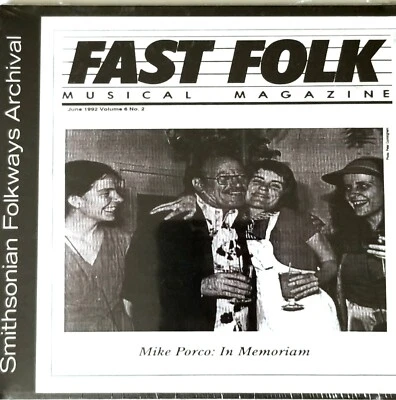 FAST FOLK SEALED CD SMITHSONIAN FOLKWAYS ARCHIVAL Vol 6 No 2 GUITAR MAGAZINE lp - Image 1 of 4