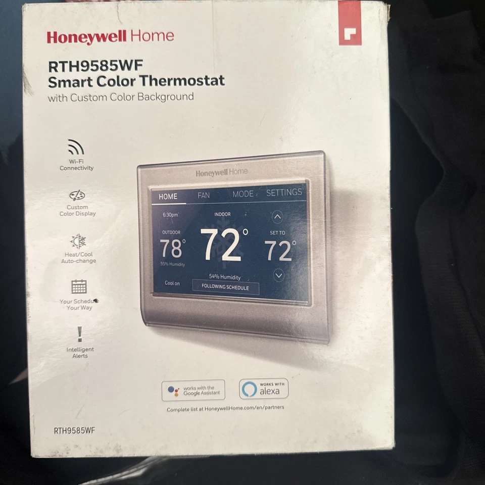 Brand New Honeywell Home RTH9585WF1004 Wi-Fi Smart Color Thermostat - Image 1 of 1