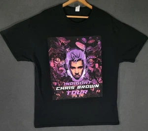 Chris Brown Indigoat Tour 2019 Concert T-Shirt XL Graphic - Picture 1 of 6