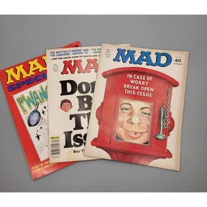 3 Vintage MAD Magazine Issue No.167, No.214, No.23 - Picture 1 of 7