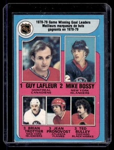 1979-80 O-Pee-Chee Hockey Lafleur/Bossy/Trottier/Pronovost/Bulley #7 - Bild 1 von 2