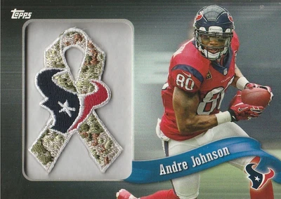 2013 Topps Ribbons Camo Team Logo #PR-AJ Andre Johnson - Image 1 of 2