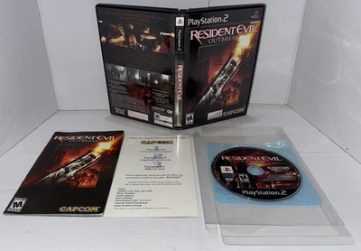 Resident Evil Outbreak The Essentials Sony PS2 CIB w/ Manual & Reg. Card Read - Image 1 of 4