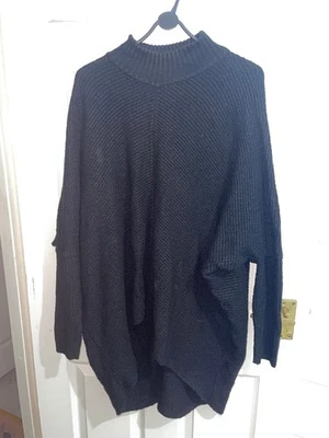 Capsule Womens UK Size 20-22 Black Long Sleeved Pullover Jumper (EX COND) - Image 1 of 3
