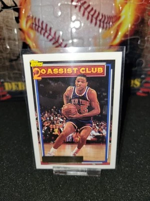 1992-93 Topps Gold 20 Assist Club #217 Doc Rivers New York Knicks - Image 1 of 2