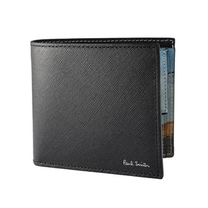 Paul Smith Cartera Plegable Globo GLOBO Para hombres Negro 4833 MBALLO 79 Cartera Plegable - Imagen 1 de 5