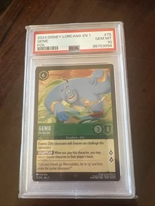 Lorcana First Chapter Genie Foil Super Rare PSA 10 - Bild 1 von 1
