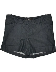 MOSSIMO Womens Chino Shorts US 4 Small W30 Navy Blue AZ81 - Picture 1 of 3