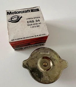Original NOS Genuine Ford Motorcraft ERS34 Radiator Cap Capri Cortina Escort - Picture 1 of 7