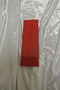 20 Teetüten Tüten für Tee 50g Blockbeutel rot Geschenktüte Teeverpackung - Bild 1 von 1
