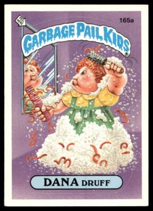 Garbage Pail Kids Series 4 1986 #165a Dana Druff LP - Picture 1 of 2