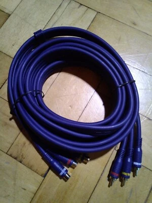 Cable de extensión de audio y video RCA Premium de 4 m de velocidad Foto 1 de 4