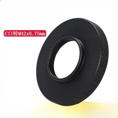 C mount Male to M42X0.75mm T2 Female Adapter ring C-42mm C-T2 F Telescope Camera - Image 1 of 4