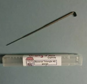 Crafty Jam. Felting Needles - Reverse 40 Specialised Effect 1-30 Inc Craft Tube - Picture 1 of 4