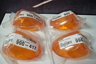 Indian Gilroy Turn Signal Lens 4 Amber 2000- 2004 Chief Scout Spirit SAE DOT X1 - Image 1 of 4