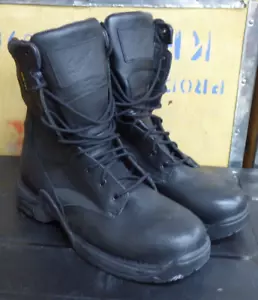 Danner 8" Stinger GTX Tactical Patrol Boot Black Leather Size 11.5 - Picture 1 of 8