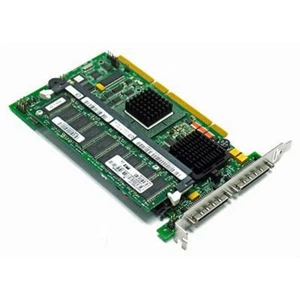 Carte PCI-X SCSI Ultra-320 LSI Logic Dell PERC4/DC 128Mb Raid Controller 0KJ926 - Photo 1/1