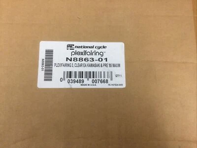 National Cycle - N8863-01 - Plexifairing 3 Parabrisas, Transparente Foto 1 de 2