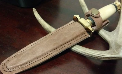 ЦЕРЕМОНИАЛЬНЫЙ КИНЖАЛ RD BUTT НОЖ С ФУТЛЯРОМ ОХОТНИЧИЙ СРЕДНЕВЕКОВЫЙ САПОЖНЫЙ НОЖ!!! - Изображение 1 из 4