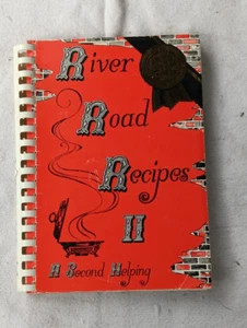 Cajun Cooking River Road Recipes II. A Second Helping. Jr. League Baton Rouge - Picture 1 of 4